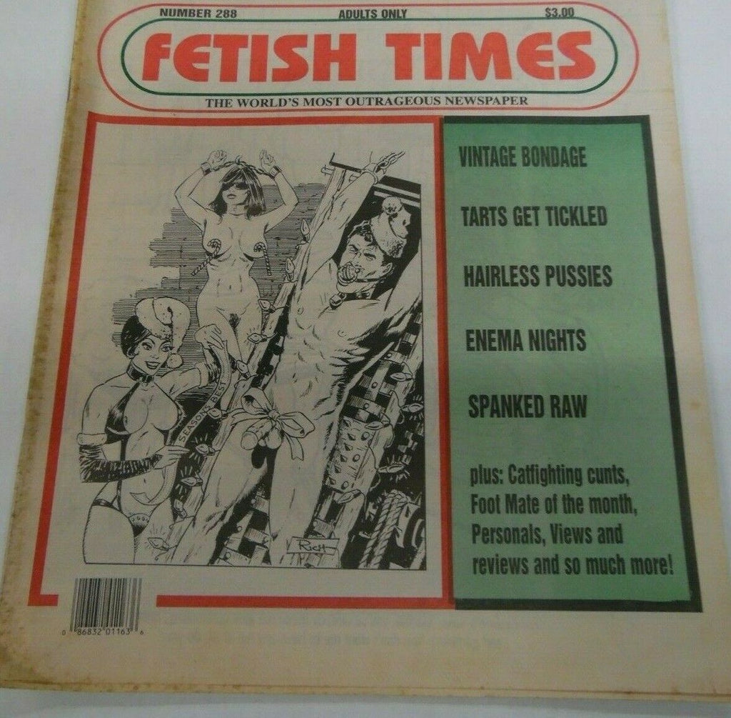 Fetish Times Newspaper Tarts Get Tickled #288 1998 122119lm-ep2