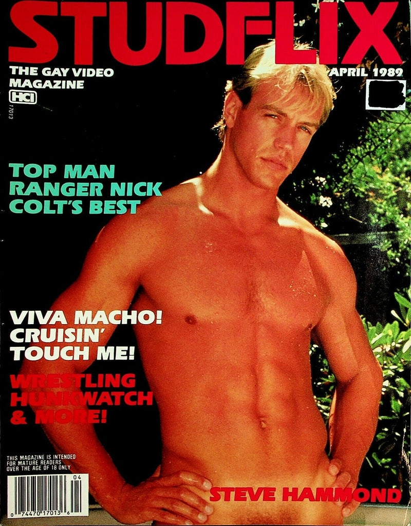 Stud Flix Magazine Steve Hammond April 1989 102020lm-ep