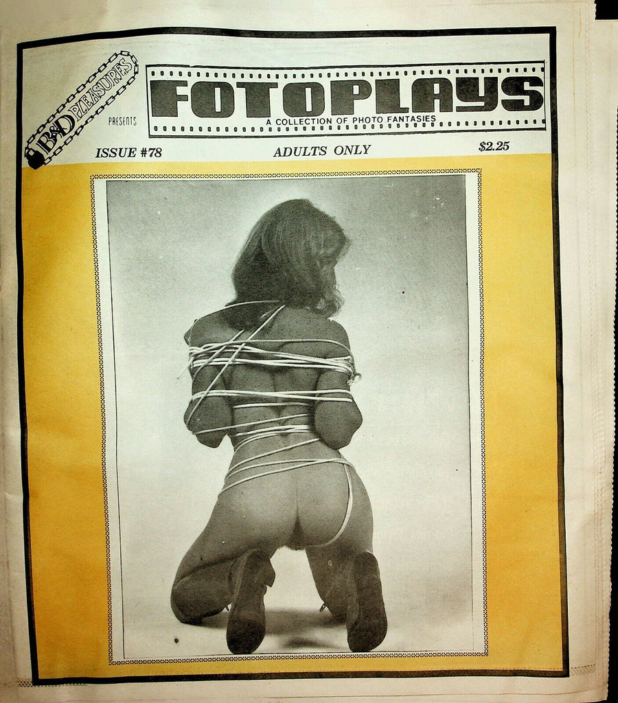 Fotoplays Fetish Newspaper Dungeon Dilema #78 1992 022520lm-ep