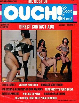 The Best Of Ouch! Fetish Contact Magazine vol.1 #2 1981 051618lm-ep