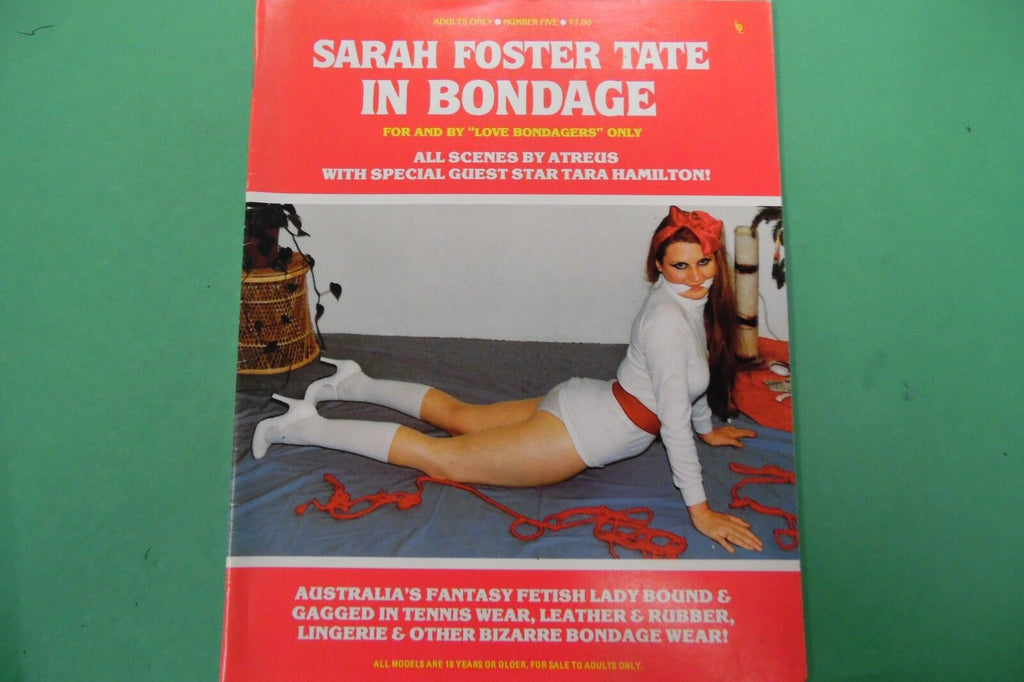 Sarah Foster Tate In Bondage Magazine #5 August 1985 102916lm-ep