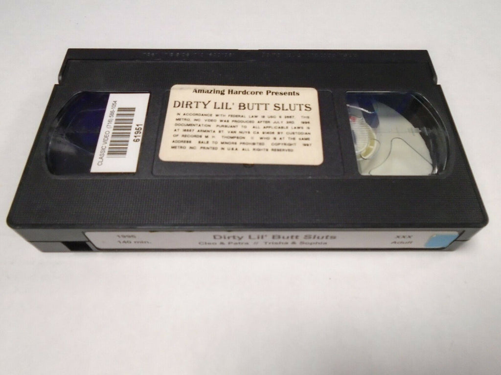 Dirty Lil Butt Sluts Cleo Patra 1996 140mins Adult VHS 030719AMP2