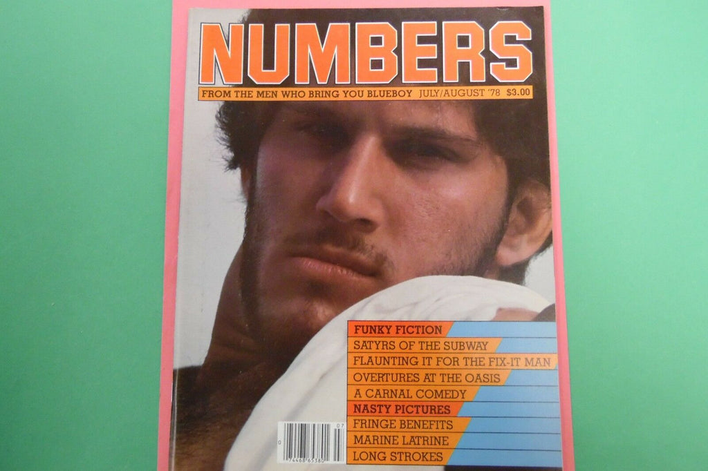 Numbers Gay Magazine Marine Latrine July 1978 112516lm-ep