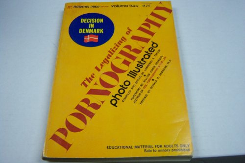 The Legalizing of Pornography Book Adult By Lawrence S. Taylor Vol.2 1970