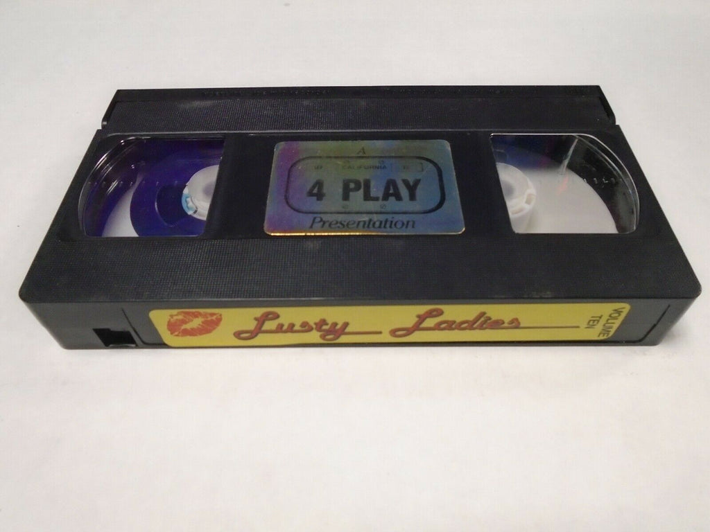 Lusty Ladies Volume 10 4 Play Adult VHS 040319AMP