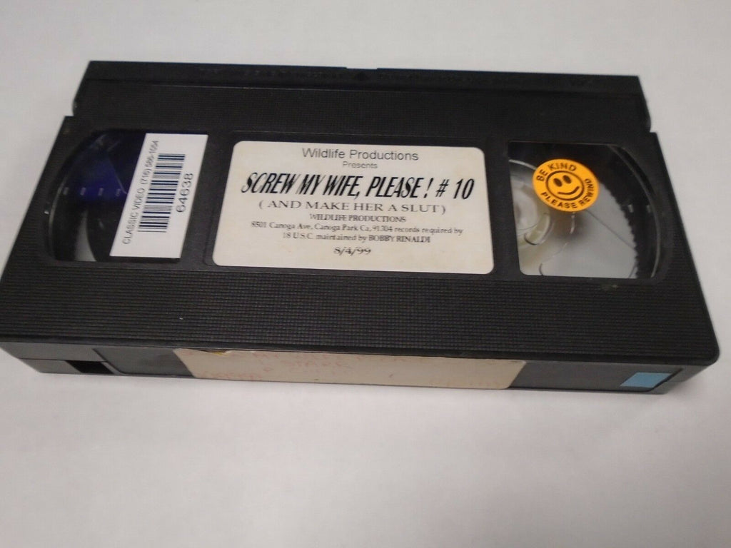 Screw My Wife Please! 10 L Starr P Chekov 1999 90mins Adult VHS 020219AMP