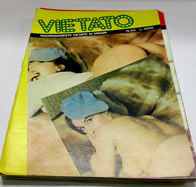 Vietato Busty Adult Italian Magazine #63 1979 052214lm-ep