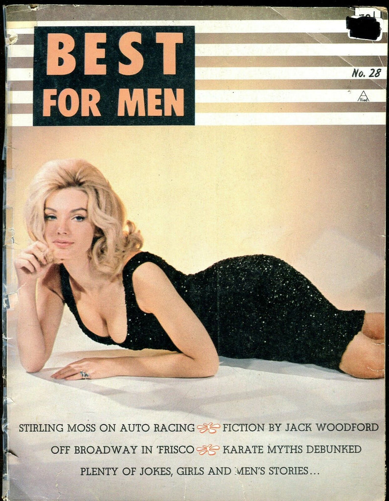Best For Men Magazine Cover Girl Maria Perschy #28 1966 070219lm-ep3