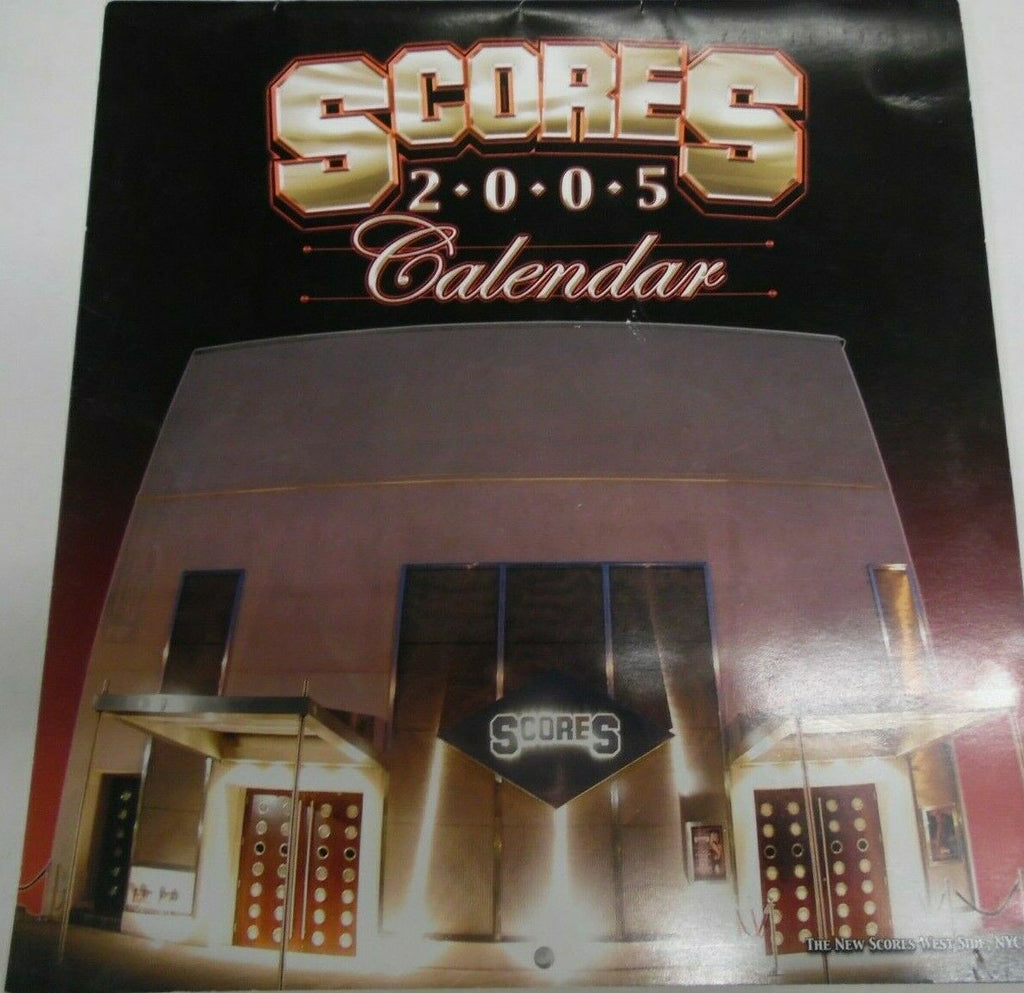 Scores 2005 Wall Calendar 10" x 10" 042419lm-ep2