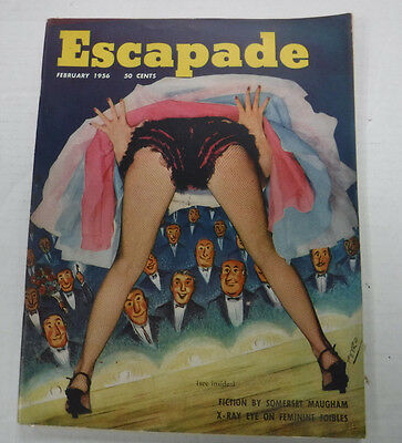 Escapade Busty Adult Magazine Sheree North February 1956 091615lm-ep