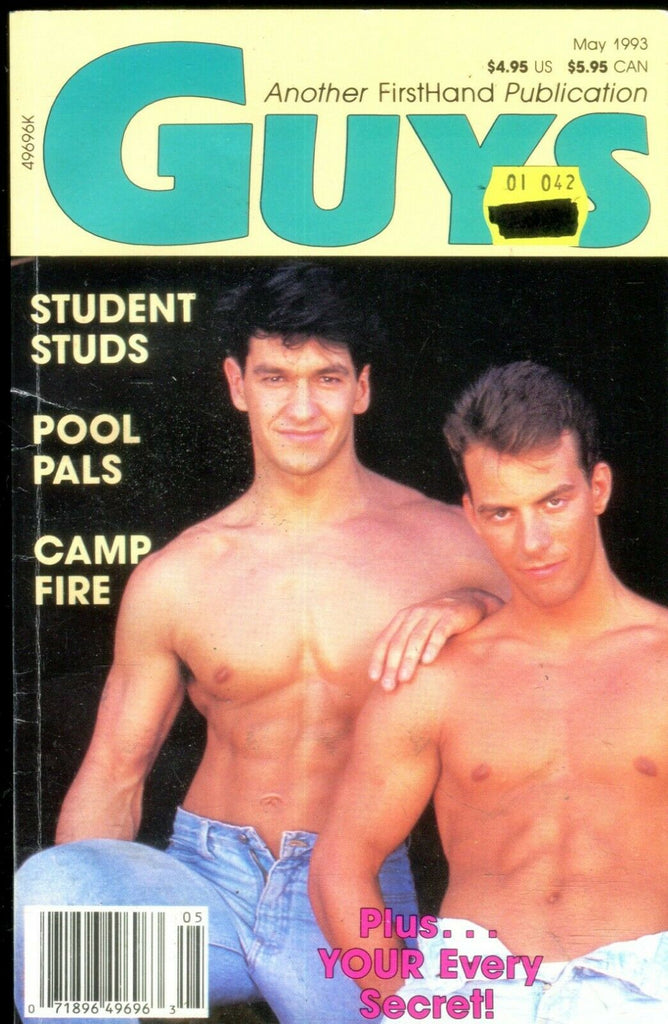 Guys Gay Digest Pool Pals May 1993 020719lm-ep
