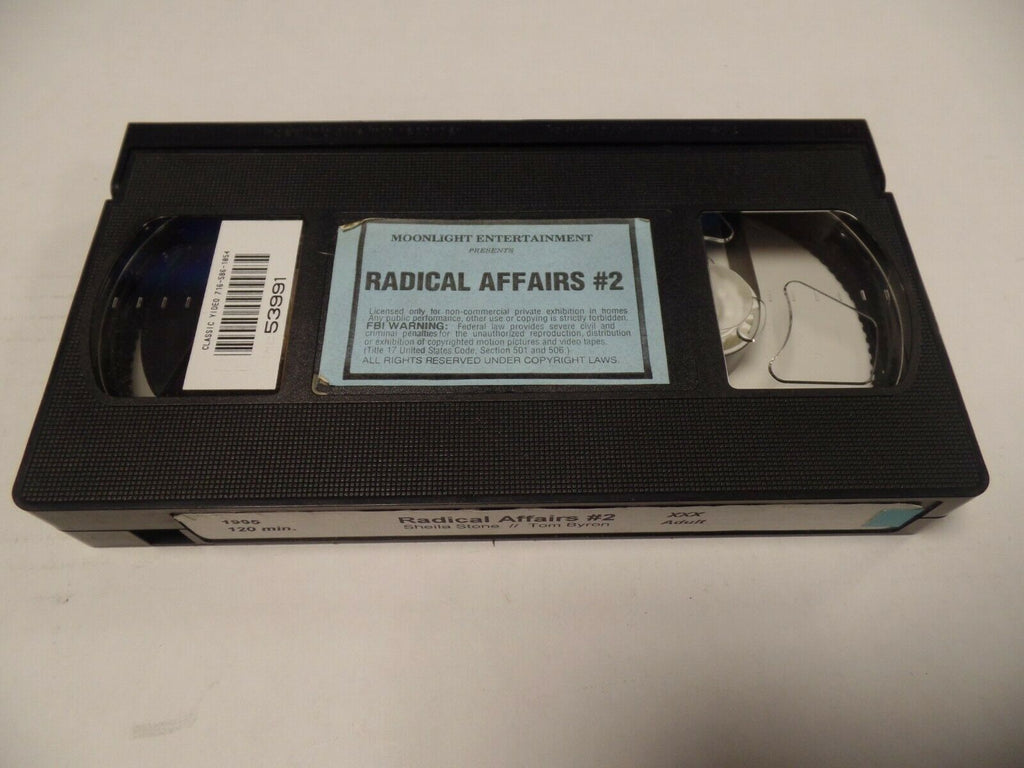 Radical Affairs #2 Sheila Stone Tom Byron 1995 120mins Adult VHS 030119AMP