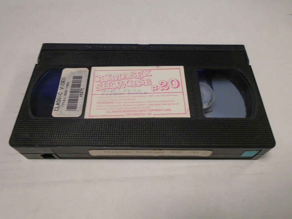 Climasex Showcase #20 Angel Kelly Crystal Horne Adult VHS 032019AMP3