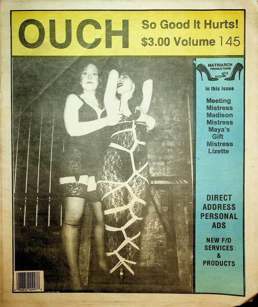 Ouch! Fetish Newspaper Mistress Madison #145 1998 022520lm-ep