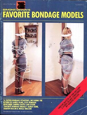 Simone Devon's Favorite Bondage Models Laurel Blake #12 1990 042418lm-ep