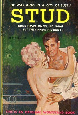 Stud Adult Novel by Don Holliday 1960 Nightstand Book 042314lm-epa2