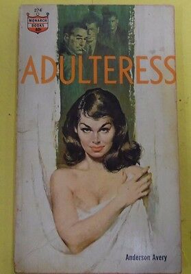 Adulteress Adult Novel by Anderson Avery 1962 Monarch Books 071513lm-epa