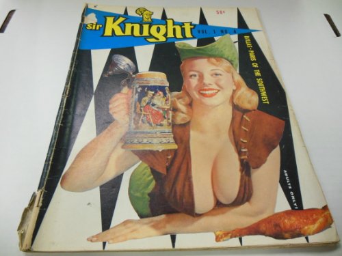 Sir Knight - Busty Adult Magazine - "Donna Long" - Vol. 1 No. 4 - 1958