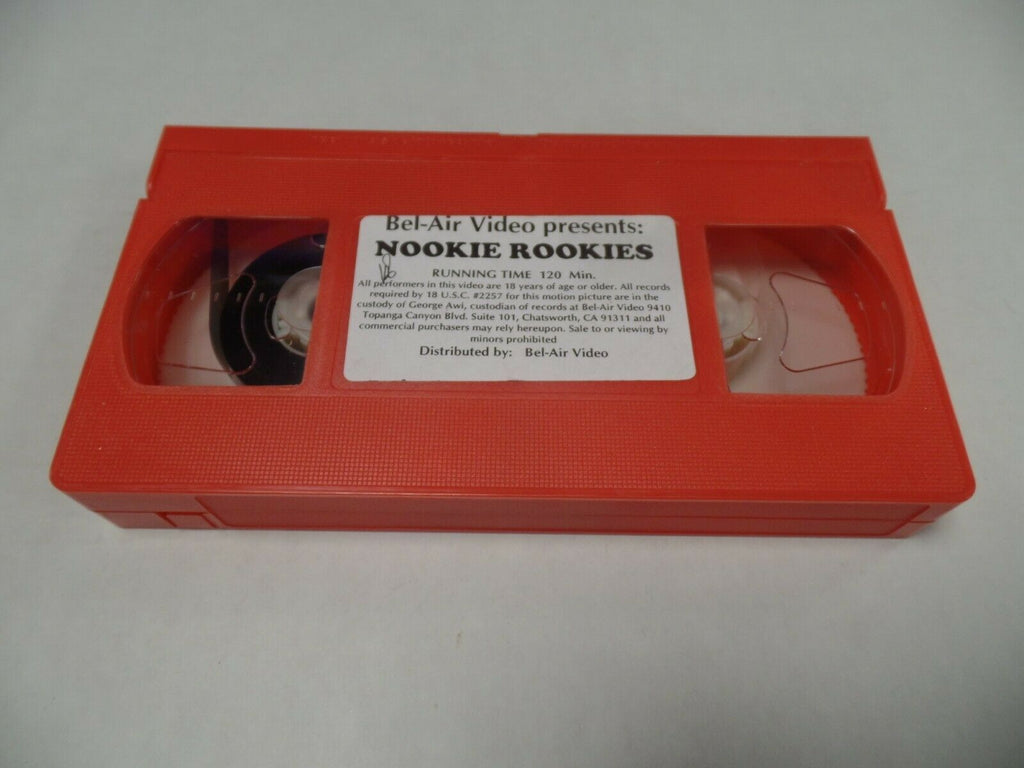 Nookie Rookies Bel-Air Video 120mins Adult VHS 053019AMP2