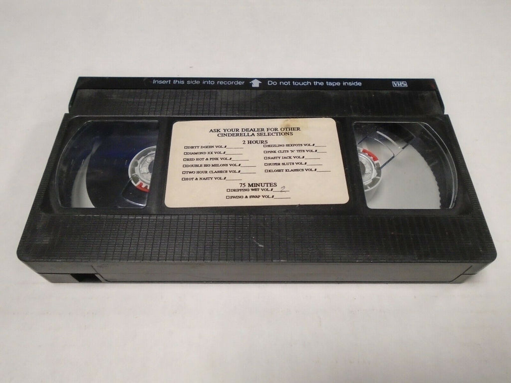 Dripping Wet Vol #2 Cinderella Adult VHS 031419AMP2