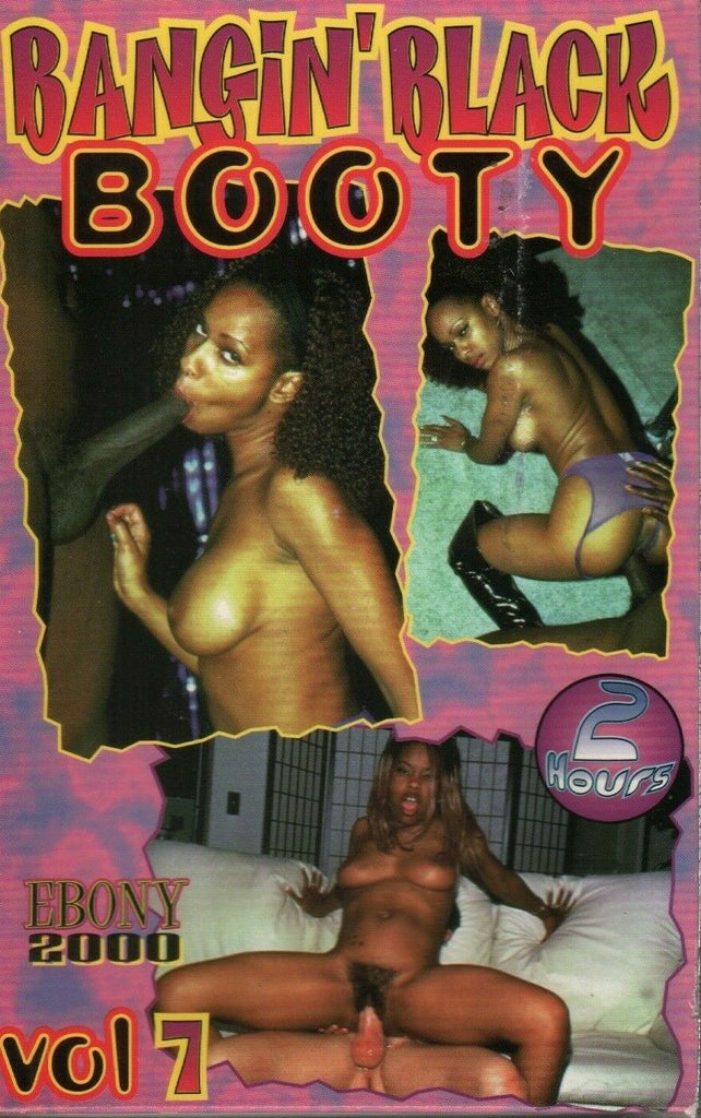 Bangin Black Booty Vol 7 Ebony 2000 2 hours Adult VHS 060519AMP