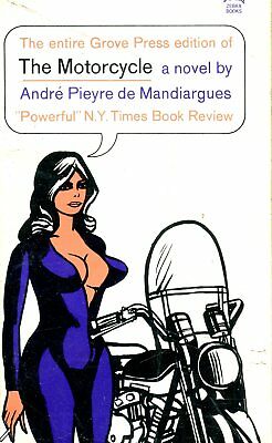 The Motorcycle Novel by Andre' Pieyre de Mandiargues 1966 030318lm-ep
