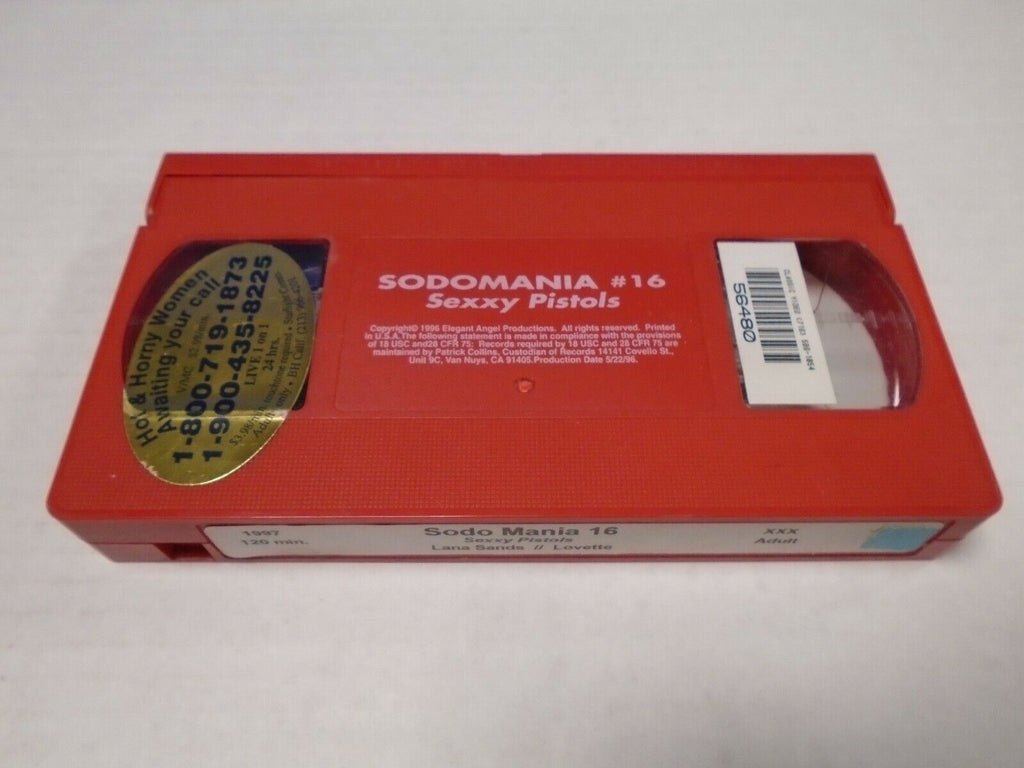 Sodo Mania #16 Lana Sands Lovette 1997 120mins Adult VHS 040519AMP