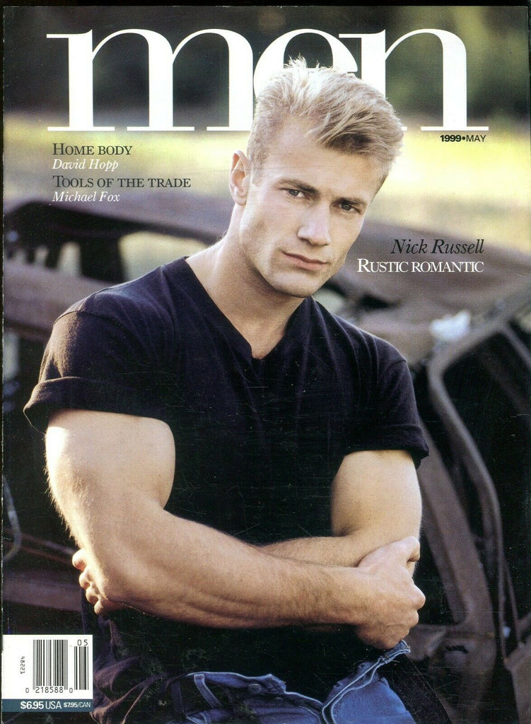 Men Gay Magazine Nick Russell Rustic Romantic May 1995 101219lm-ep