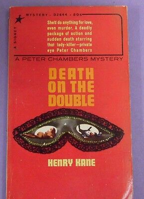 Death On The Double Adult Novel by Henry Kane 1965 022713lm-epa