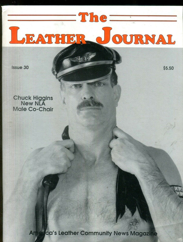The Leather Journal Gay Magazine Chuck Higgins #30 1992 112618lm-ep