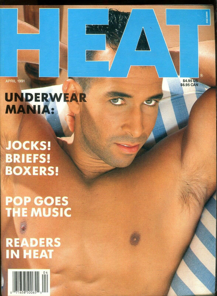 Heat Gay Magazine Underwear Mania! April 1991 101119lm-ep