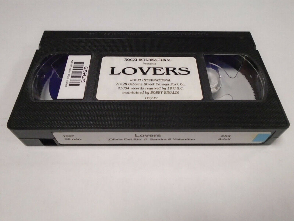 Lovers Olivia Del Rio Sandra 1997 90mins Adult VHS 030419AMP