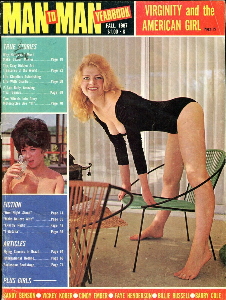 Man To Man Yearbook Virginity And The American Girl Fall 1967 051819lm-ep