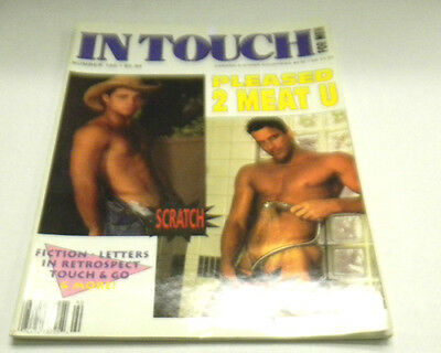 In Touch Gay Adult Magazine Pleased 2 Meat U #190 1993 ex 040414lm-ep
