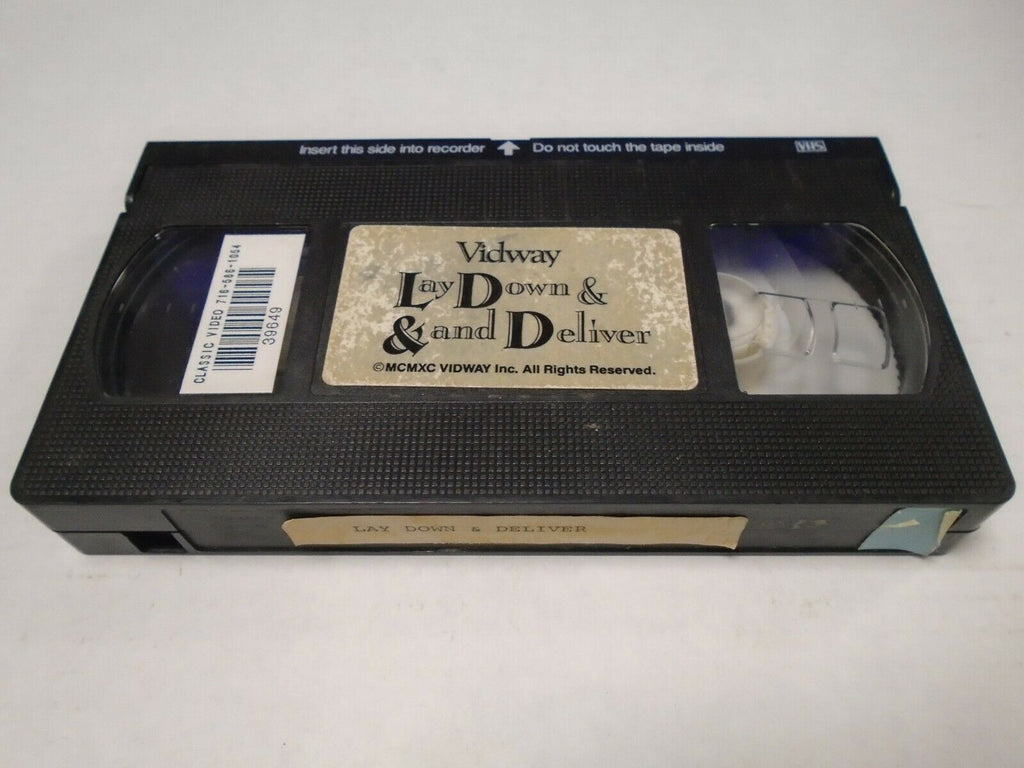 Lay Down & Deliver Rachel Ashley Gina Carrera 1989 Adult VHS 032719AMP2