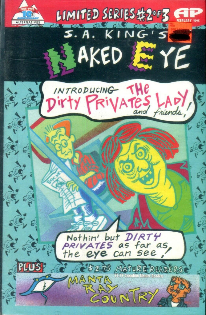 S.A. King's Naked Eye Comic #2 1995 Antartic Press 010719lm-ep