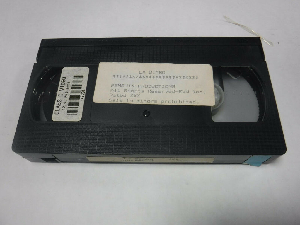 La Bimbo Alicia Money 1987 82mins Adult VHS 010419AMP