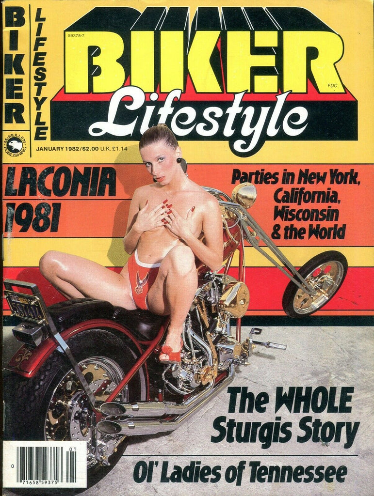 Biker Lifestyle Magazine Laconia 1981 January 1982 092519lm-ep
