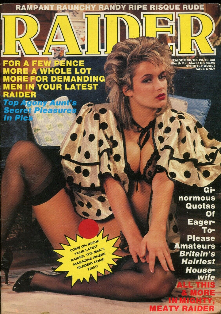 Raider Magazine Wendy #86 1990 072919lm-ep