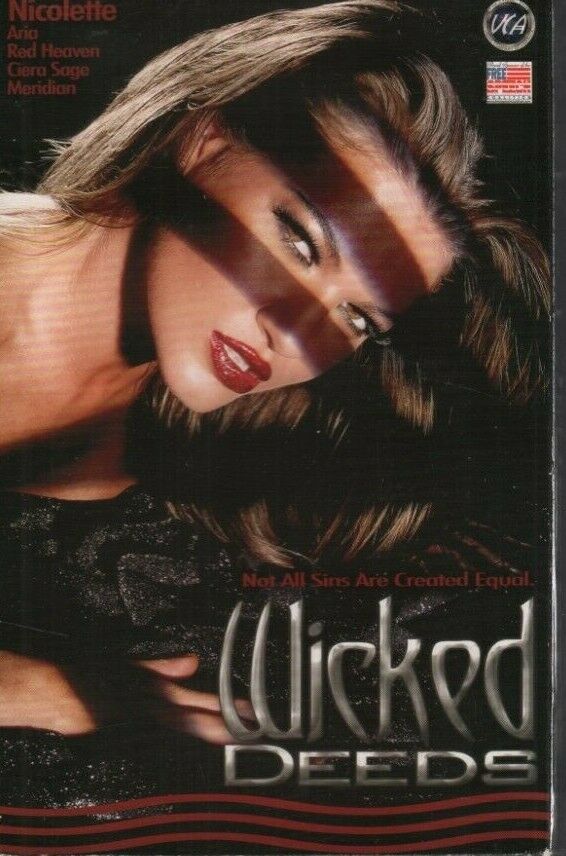 Wicked Deeds Nicolette Red Heaven Ciera Sage Adult VHS 061419AMP6