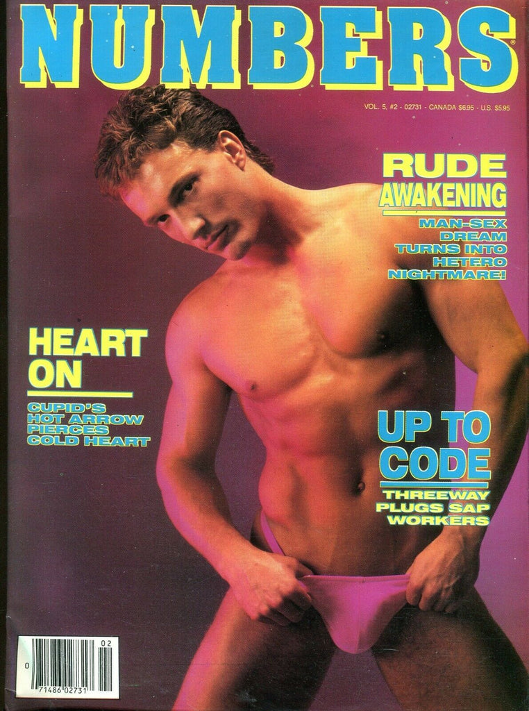 Numberss Gay Magazine Cover Hunk Scott Lewis vol.5 #2 1993 101619lm-ep