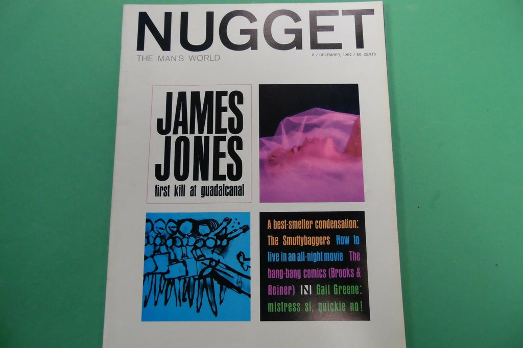 Nugget Busty Magazine Shelba December 1962 101816lm-ep2