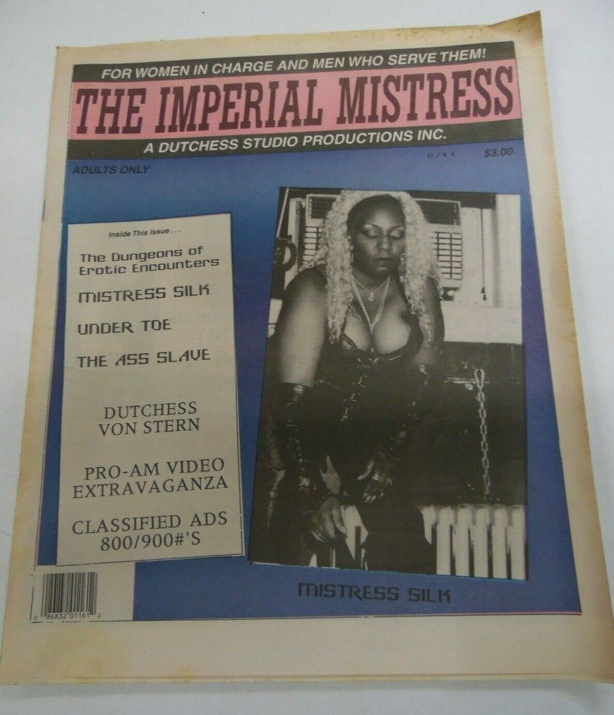 The Imperial Mistress Newspaper Mistress Silk #2 February 1997 122119lm-ep2