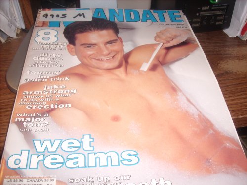 Mandate Gay Male Adult Magazine May 1999 Coverman Seth Carson