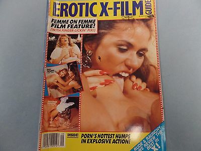 Erotic X-Film Guide Magazine Candi Evens, Barbii & More! September 1990 013126lmp