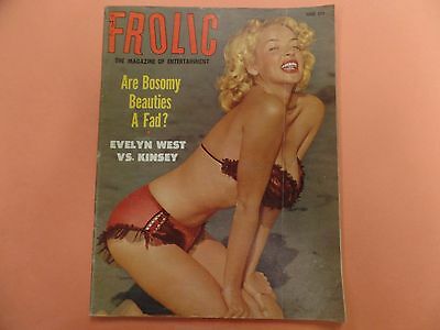 Frolic Busty Magazine Evelyn West June 1954 051116lm-ep2
