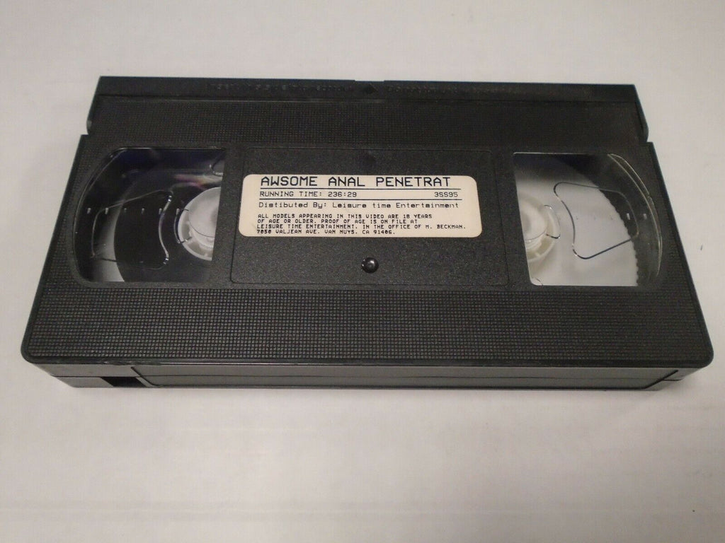 Awesome Anal Penetration 236mins Leisure Time Ent Adult VHS 070519AMP3