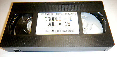 Double-D Busty Adult VHS Tape #15 XXX vg 031614lm-ep