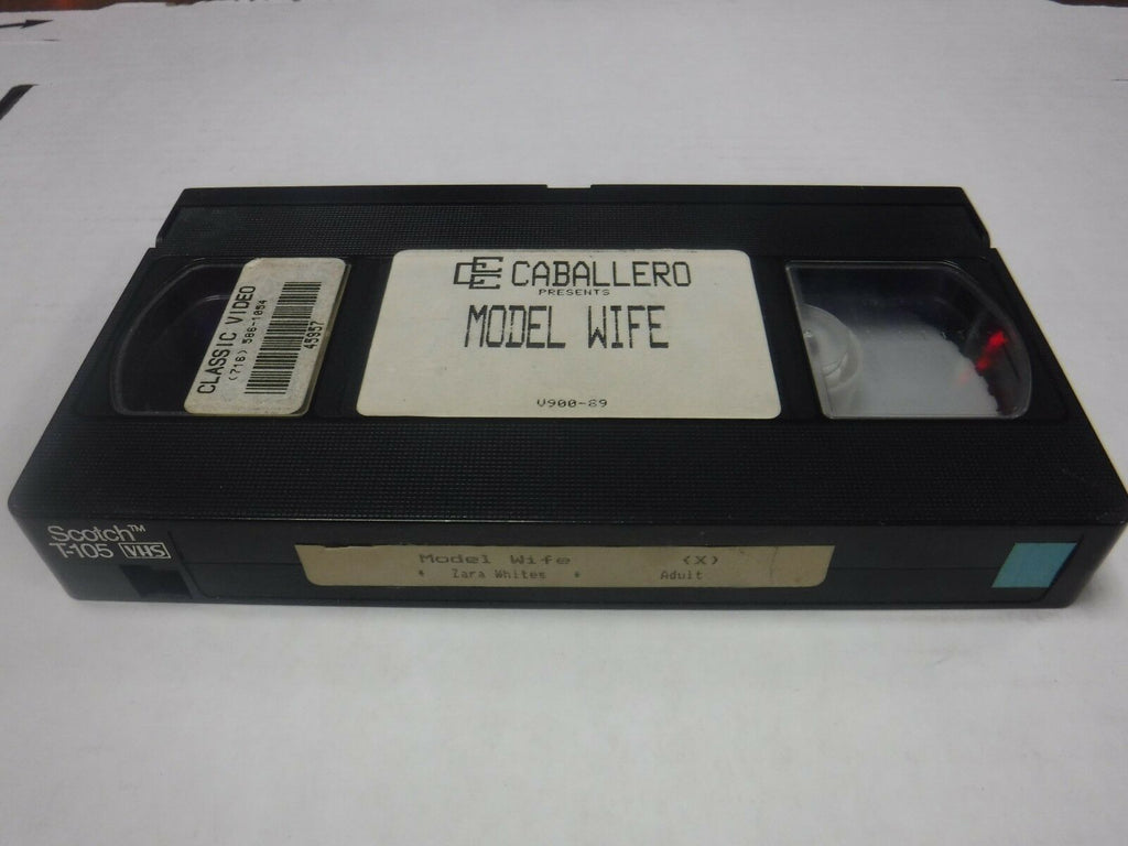 Model Wife Zara Whites Vintage Adult VHS 010419AMP
