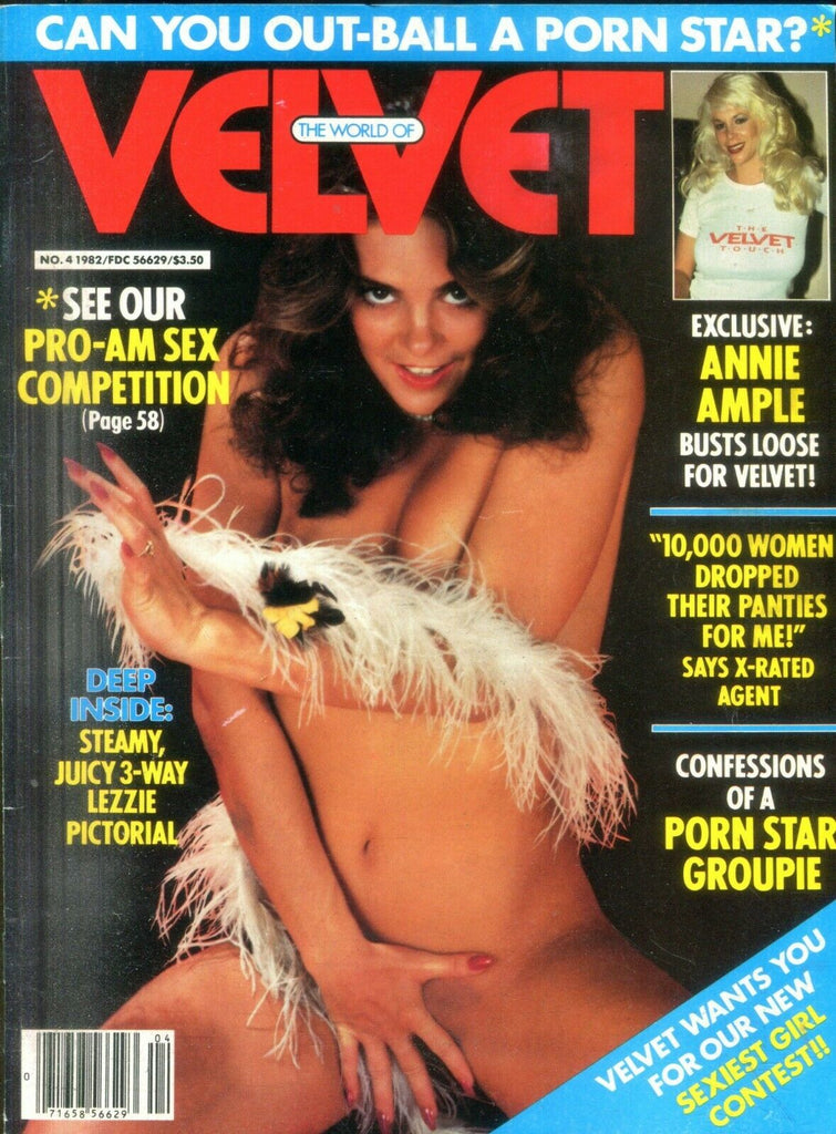 Velvet Magazine Annie Ample #4 1982 032119lm-ep